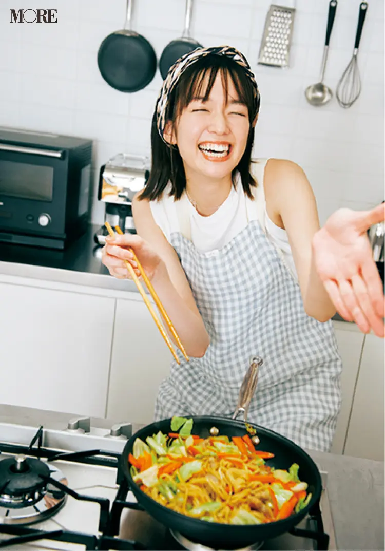 屋台の焼きそばをおうちで! 滋賀県の人気お取り寄せグルメ「ホルそば」をクッキング【佐藤栞里のちょっと取り寄せて食べてみ!?】_4
