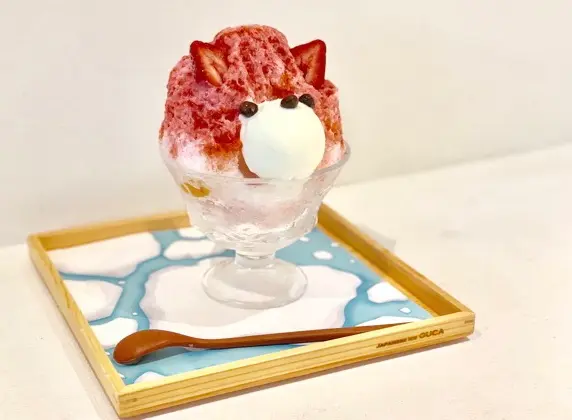 【みおしー遠征ログ❤︎京都】ジャパニーズアイス櫻花の「くまちゃんかき氷」が可愛すぎる♡_4