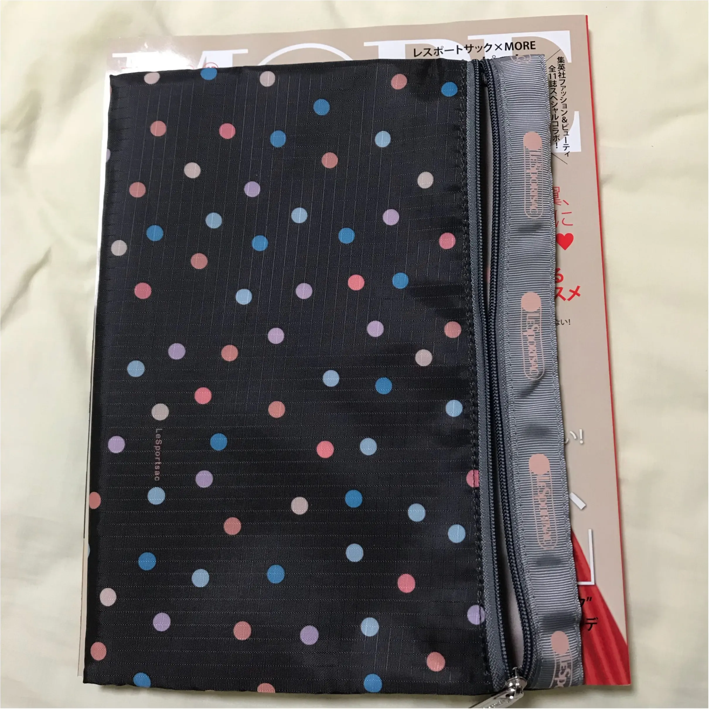 本田翼ちゃんが表紙!MORE9月号発売♡レスポの豪華ポーチが貰えちゃう?!_2