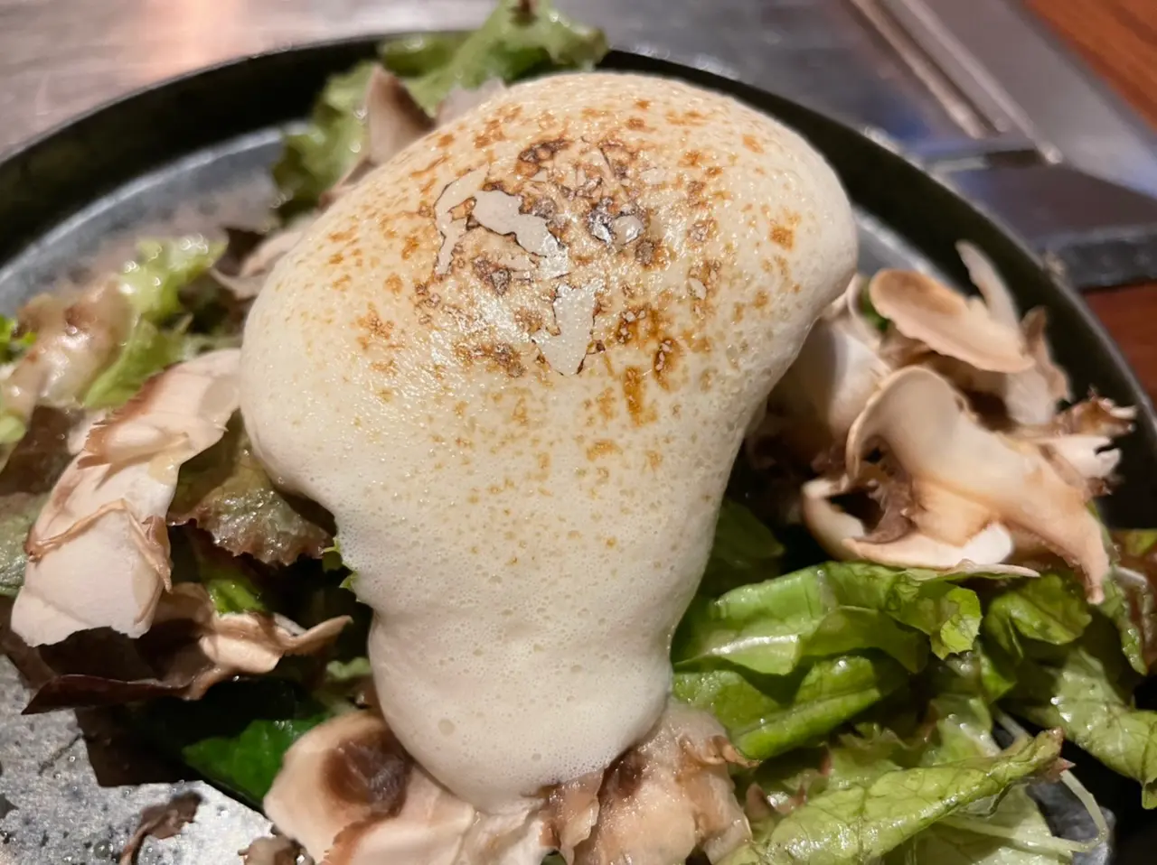 くずし鉄板あばぐらのフルコース