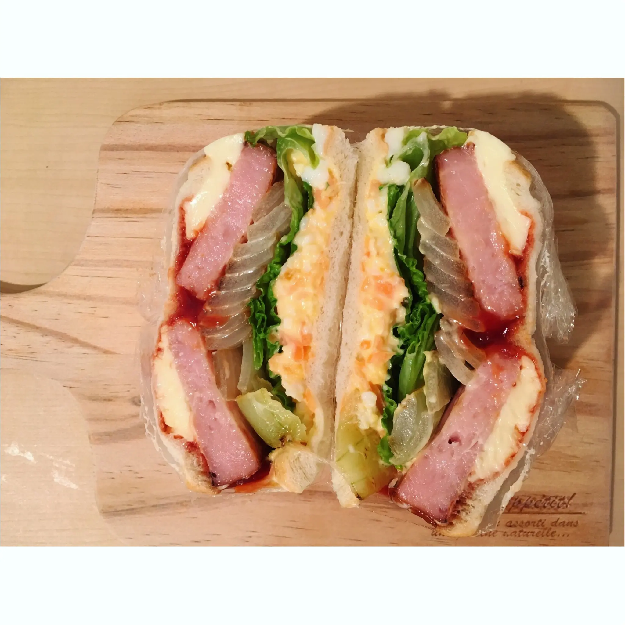 【料理▶朝ごパン☺】#萌え断シリーズ第6弾★オススメはる断サンド_3