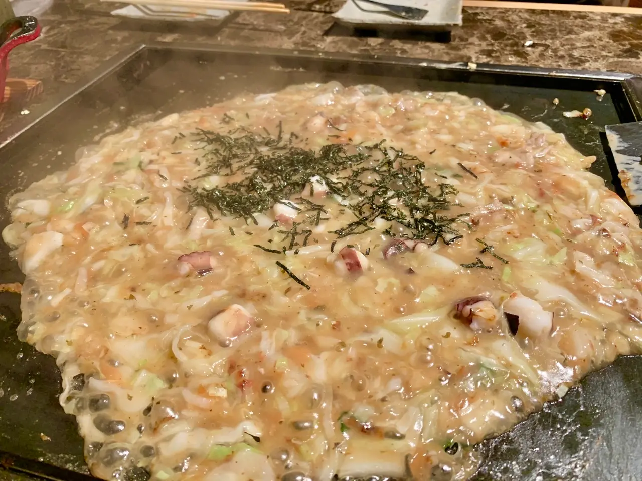 ♡圧倒的人気店もんじゃもへじ♡_7