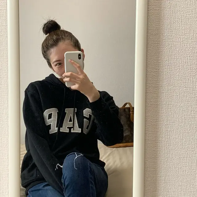 GAPのスウェットコーデ