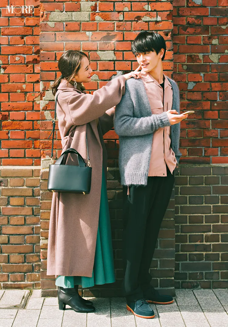 「初デートは歩き回れるブーツで♡」鈴木友菜主演【通勤の足もと“いつも黒”から脱出着回し10日目】_1