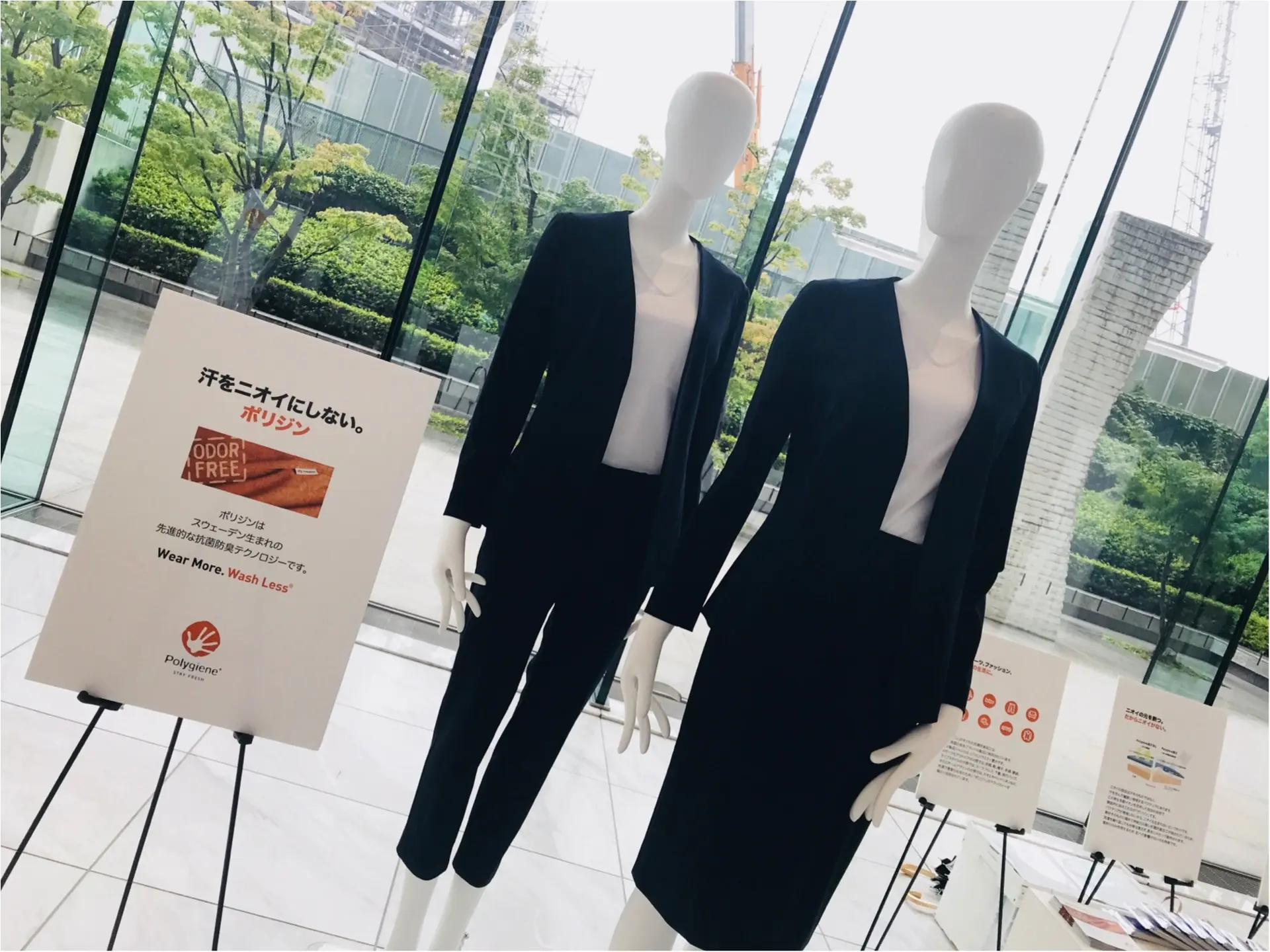 【UNTITLED】表参道を激走!機能性抜群のポリジン加工スーツで「スーツラン」♡_2