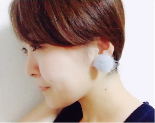 【秋冬アイテム】秋冬コーデには欠かせない《ファーピアス》で女性らしさアップ♡♡_3