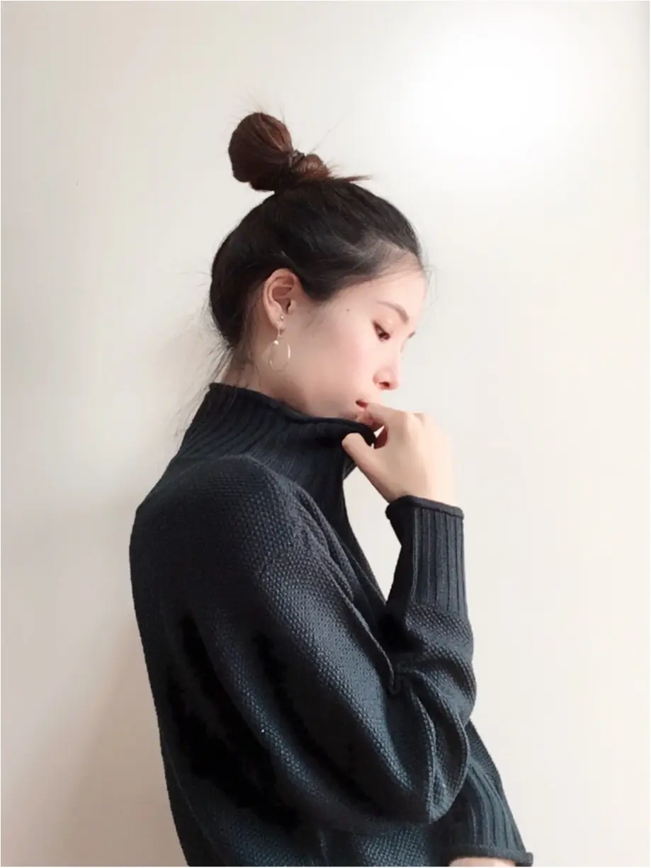 ボリュームシルエット【ざっくりニット】が着たい季節に♡_4
