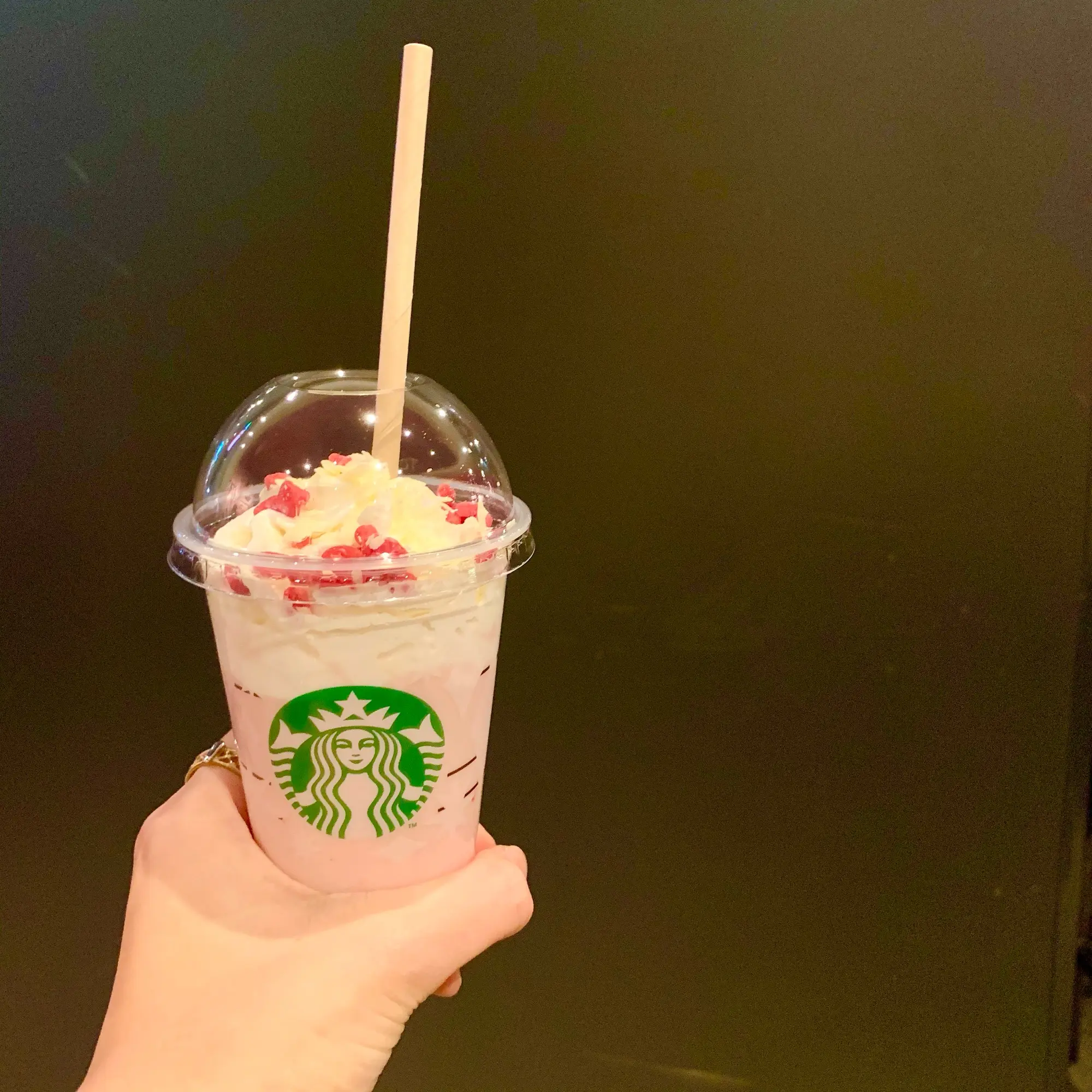 《噂のピンクドリンク❤️》今だけしか飲めない【スタバ】いちごみるく風カスタマイズ☻_3