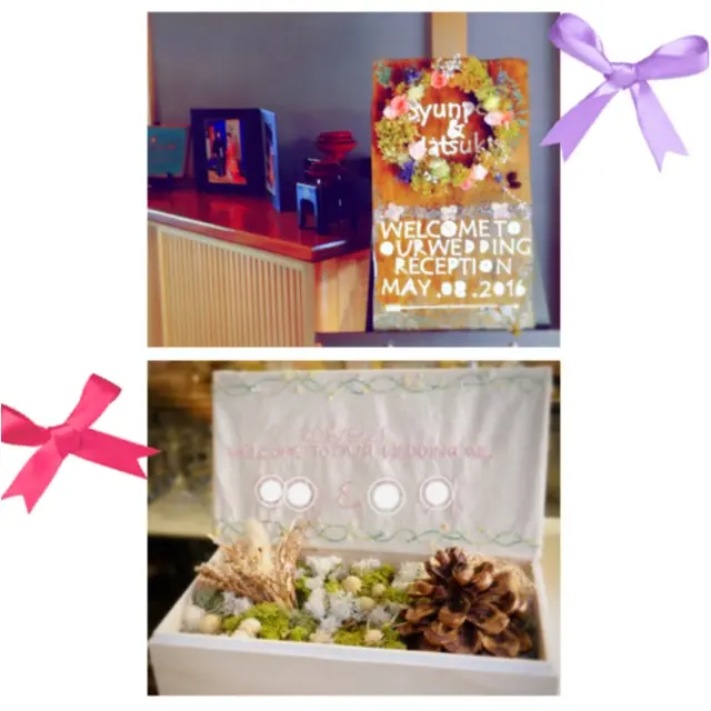 …ஐ 【結婚式DIY】ウェルカムボードはオリジナル☆コンセプトに合わせて自分でつくろう✌︎ ஐ¨_1