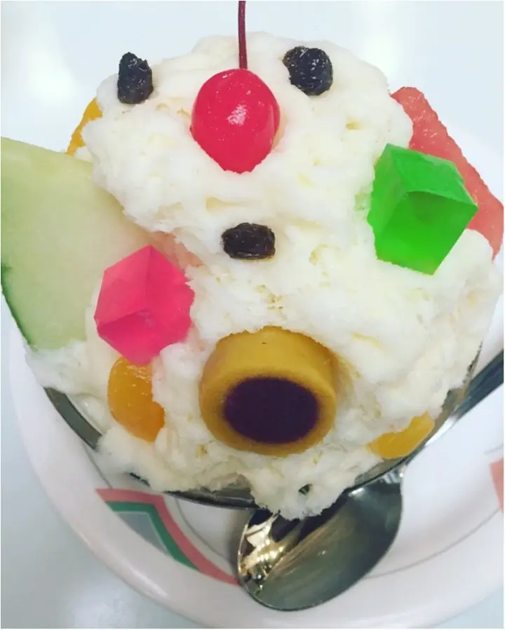 【氷白熊】鹿児島に行ったらコレ食べなきゃ!!オススメのお店は白熊の本家『天文館〇〇〇〇』≪samenyan≫_5