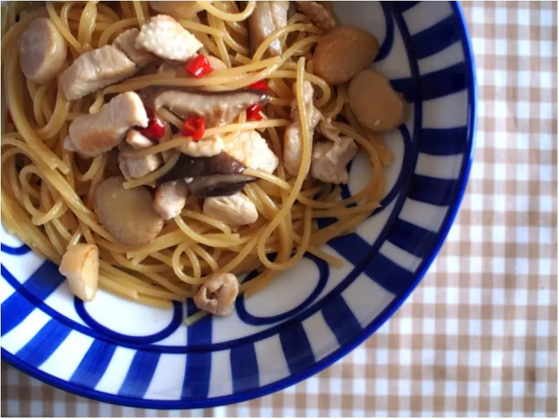 『洗い物がフライパンだけ』のパスタ♪ワンフライパン料理(412あみ)_1