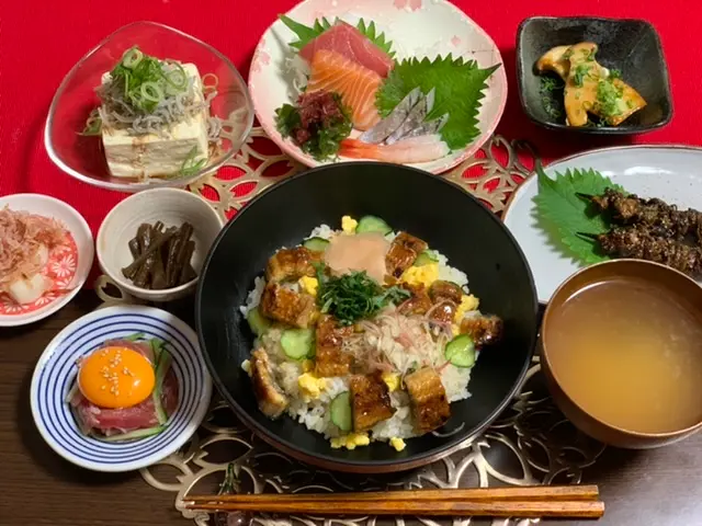 みおずきっちん♡丑の日【鰻パーティー】_1