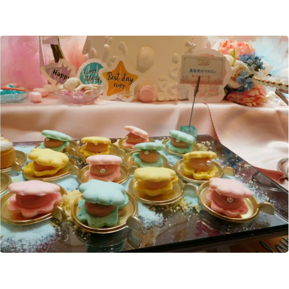 《可愛いすぎる♡♡♡》プリンセスマーメイドスイーツパーティで素敵な時間を♡_9
