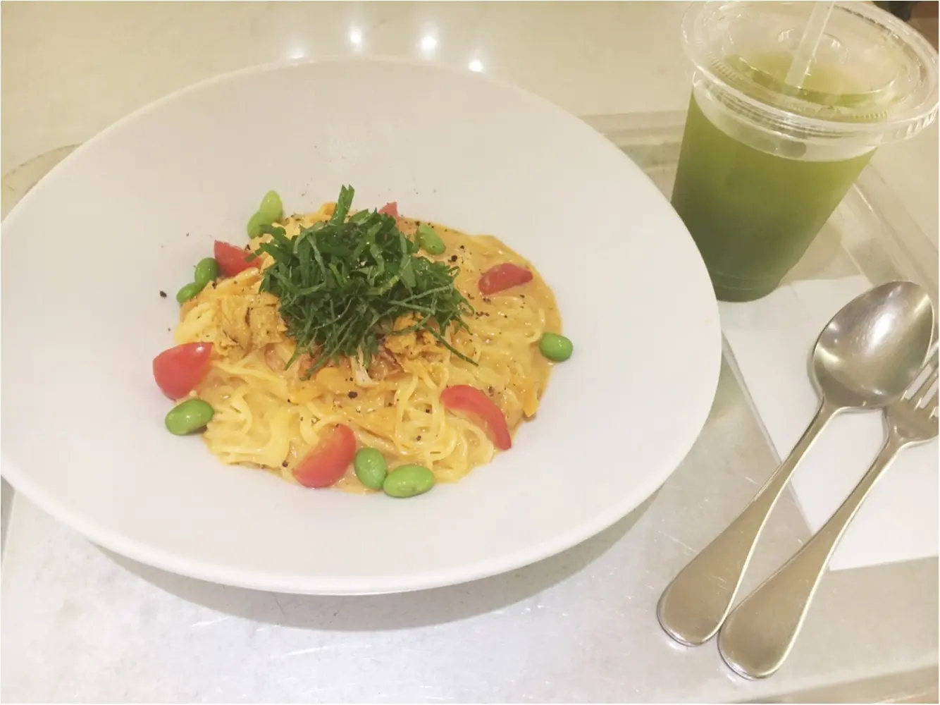 ELLE Cafeのコールドプレスジュース_2