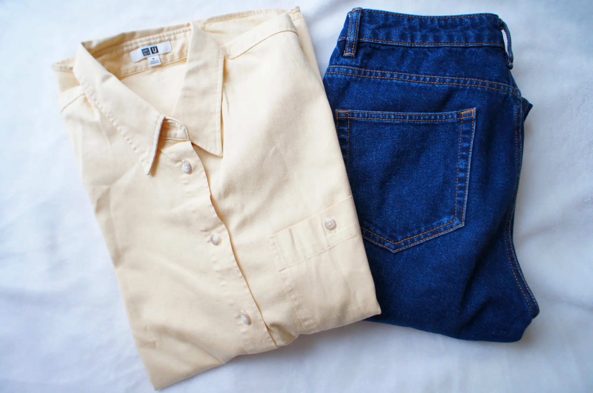 《トレンドのエクリュカラー❤️》【UNIQLOとGUだけ】の上下プチプラコーデ☻_1