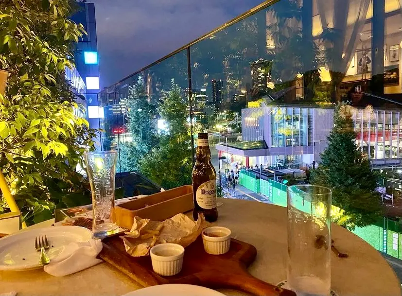 【原宿】昨年できたウィズ原宿ではしご酒。お休みの日はテラス席で癒しの時間を〜都会のオアシス〜_12