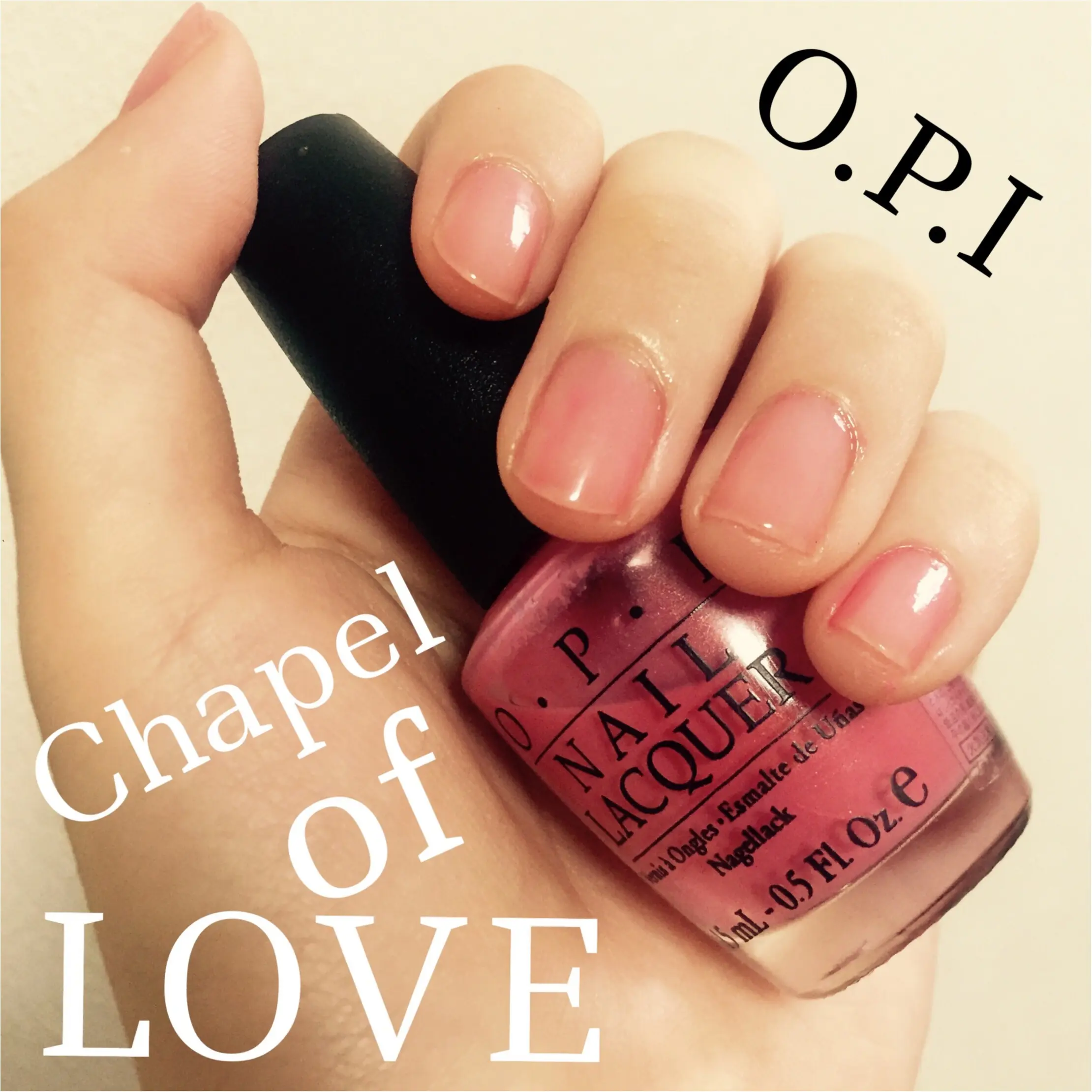 6月にぴったりなネーミングのネイル♡【O.P.I】チャペルオブラブの透け感が可愛い!_2