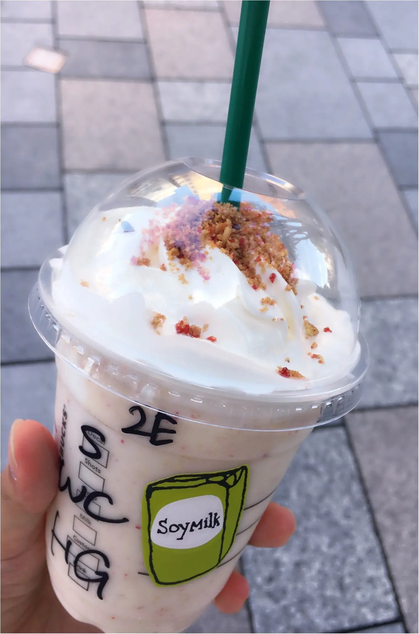 【STARBUCKS】店舗限定&期間限定!ソイハニーグラノラフラペチーノ!_2