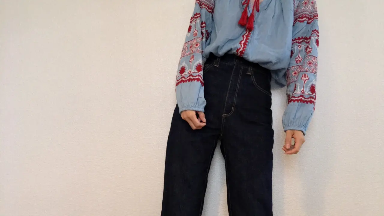 GW最終日はデニム×柄シャツのプチプラコーデ♡_2