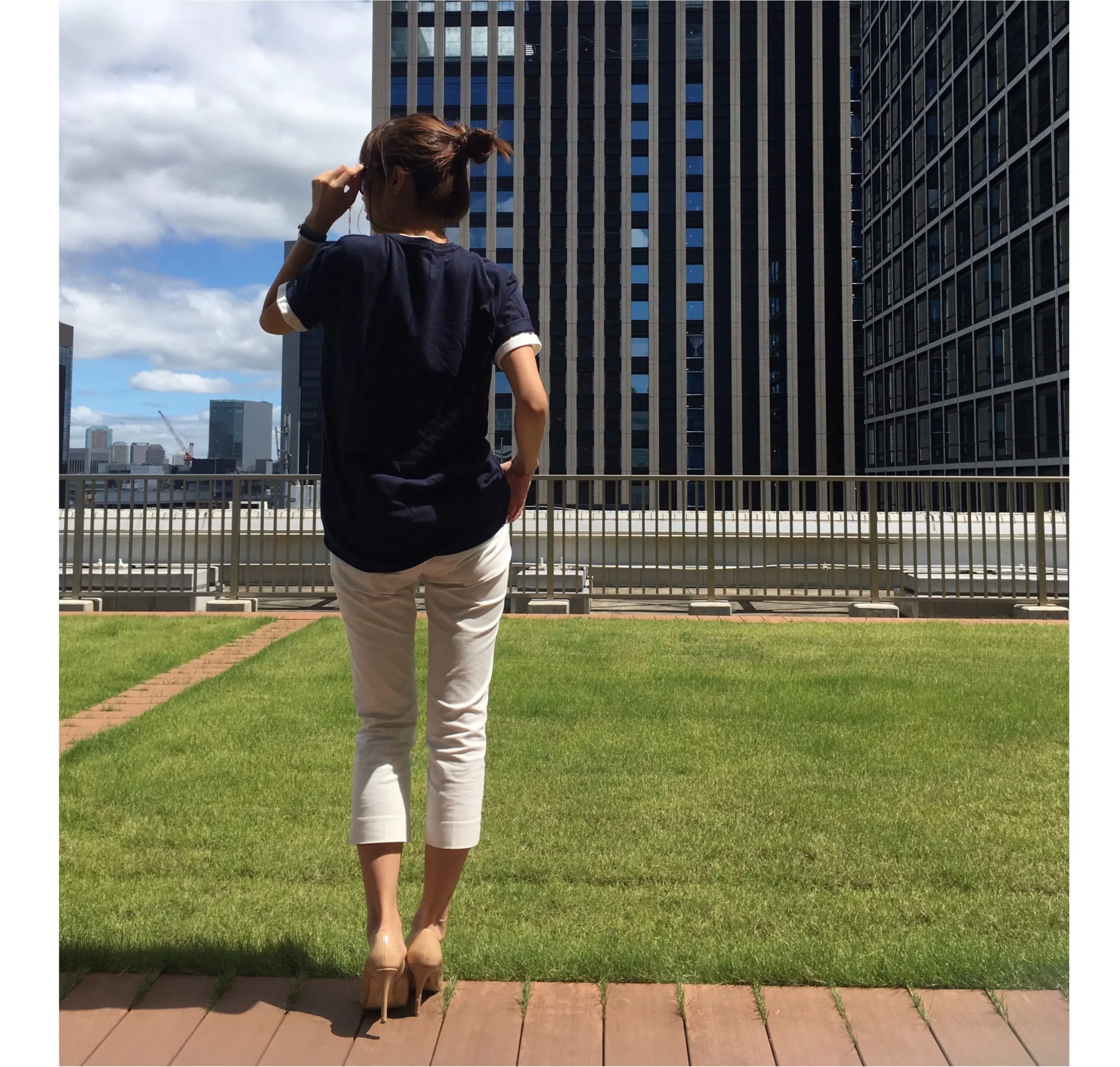 ▶▶去年買った≪UNIQLOのパックT≫を今年は重ね着してアレンジしちゃお♪~重ね着クルクルコーデ~_4