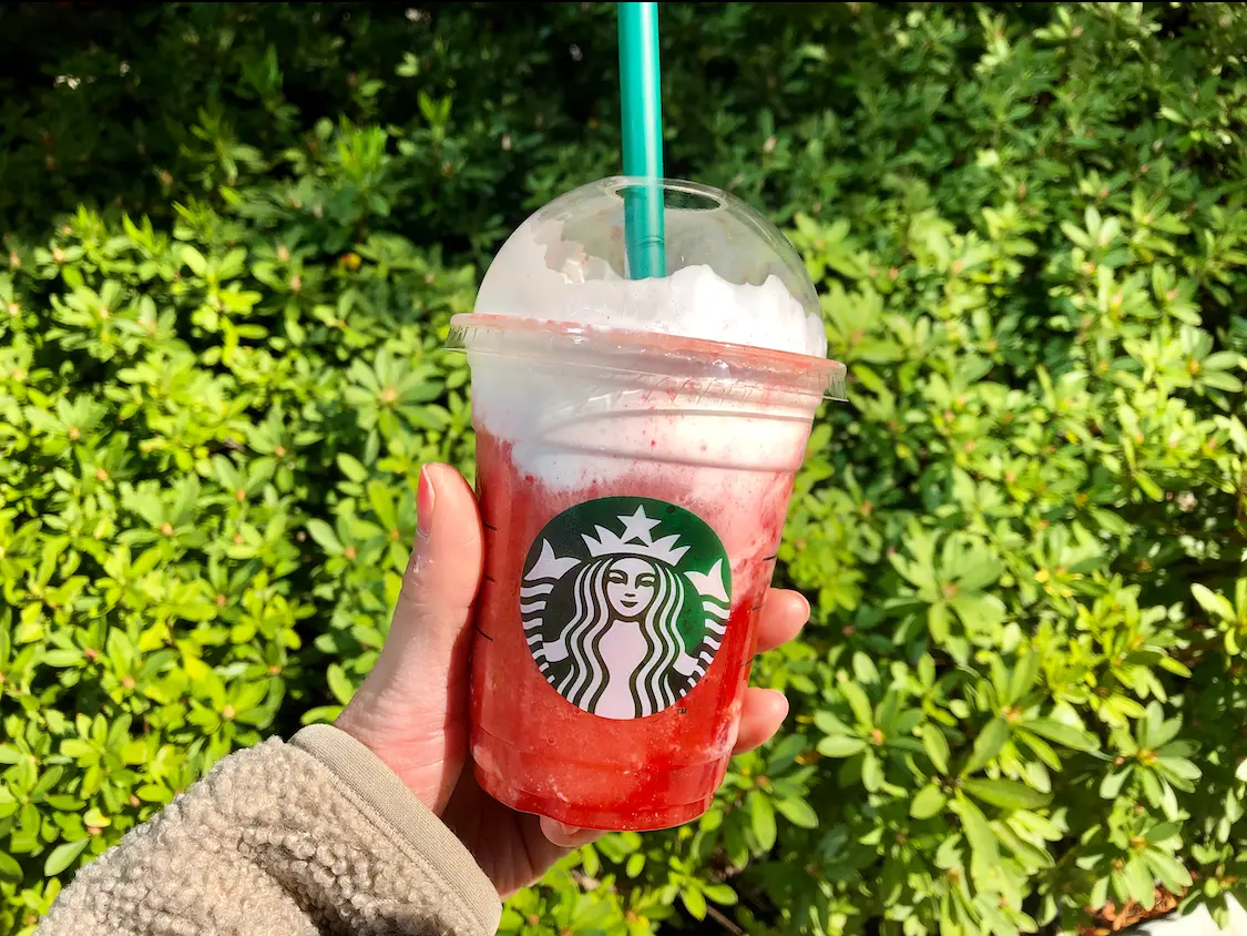 【スタバ新作】待望の復活!《#ストロベリーベリーマッチフラペチーノ》が大好きすぎる❤️_1
