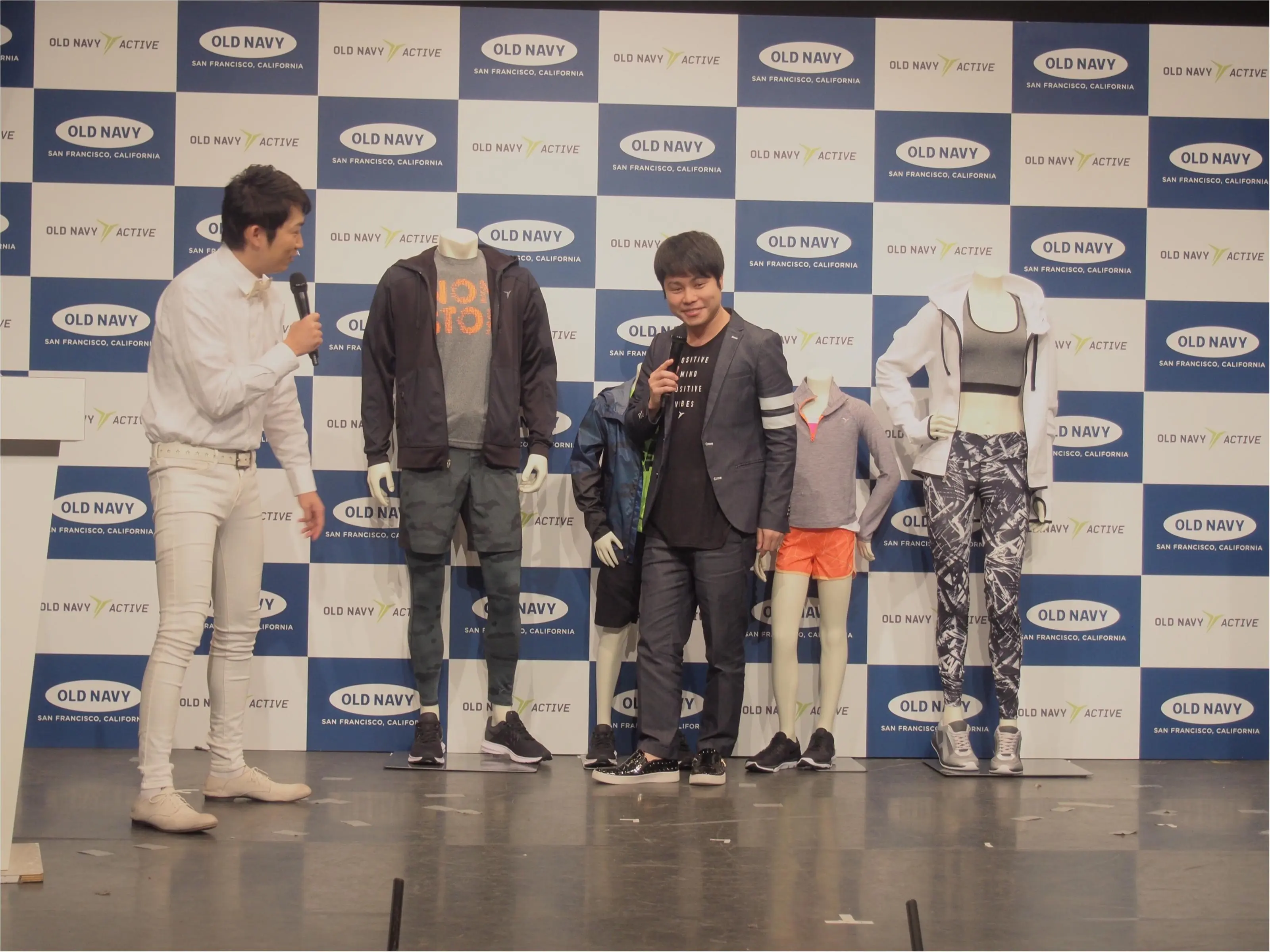 エグスプロージョン&トレンディエンジェルがダンスで魅せる! 『OLD NAVY』アクティブウェアが日本初上陸☆_2