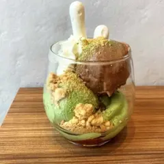 【抹茶好き必見】抹茶ショコラグラス ​with ​ハーゲンダッツが期間限定♡nana’s green tea♡