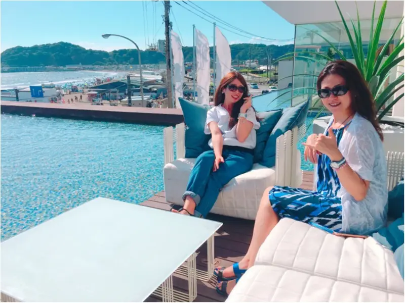 日本一の絶景が望めるカフェの全貌とは?♡夏季限定でオープンしているアマンダンブルー鎌倉へ♡byじゅな_14