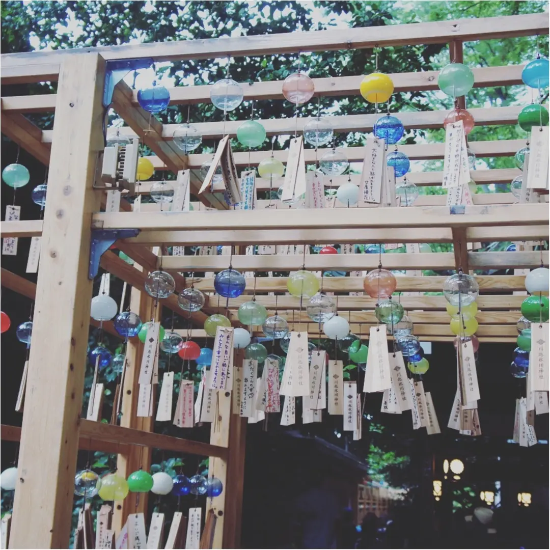 《埼玉・川越》【〜9/10まで♡】氷川神社の縁結び風鈴がフォトジェニックすぎる❤️_1