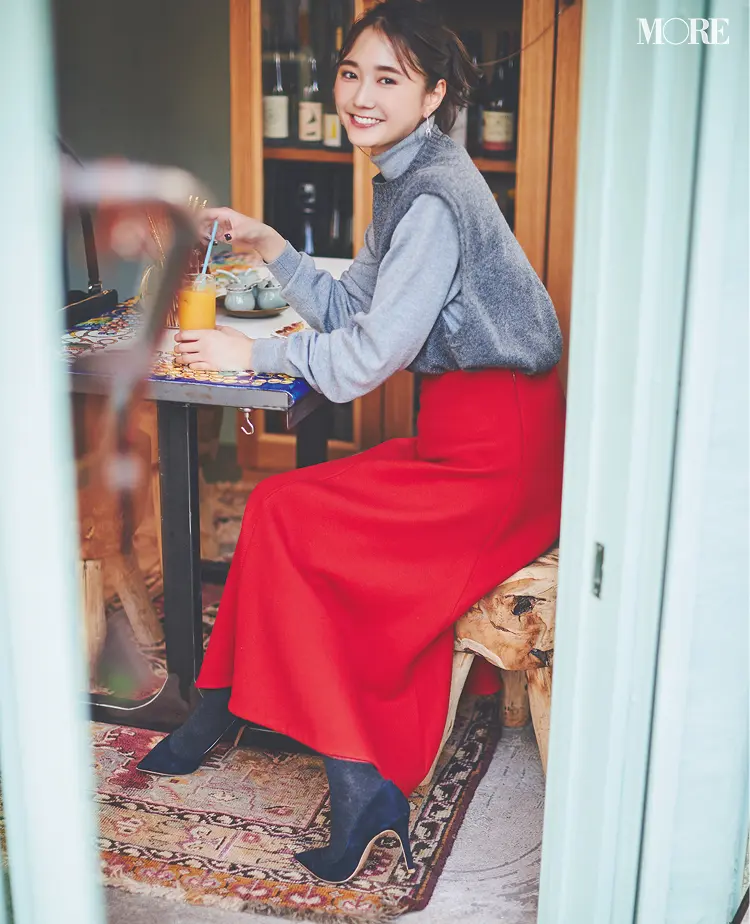 「働く女子はいざという時にも"きれいめ”で」土屋巴瑞季&鈴木友菜 着回し連載『グレーとネイビーなふたり』23日目_3