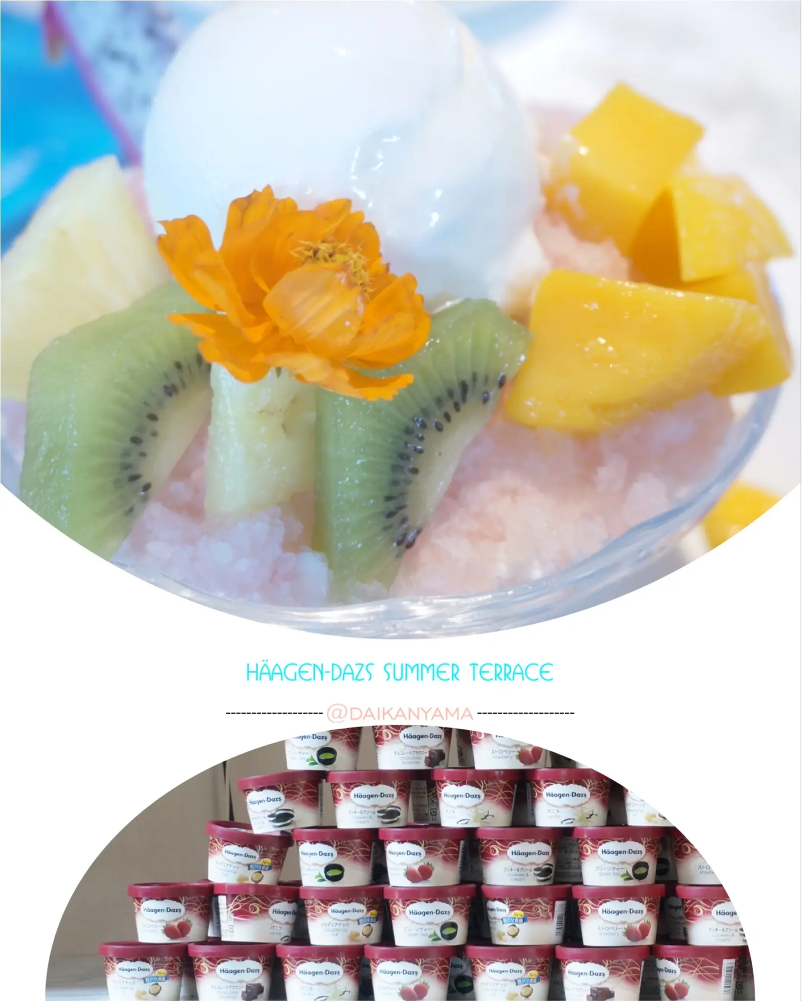 18日までの期間限定‼Häagen-Dazs♡SUMMER TERRACE今しか食べれないひんやりスイーツ(^^)/✨_1