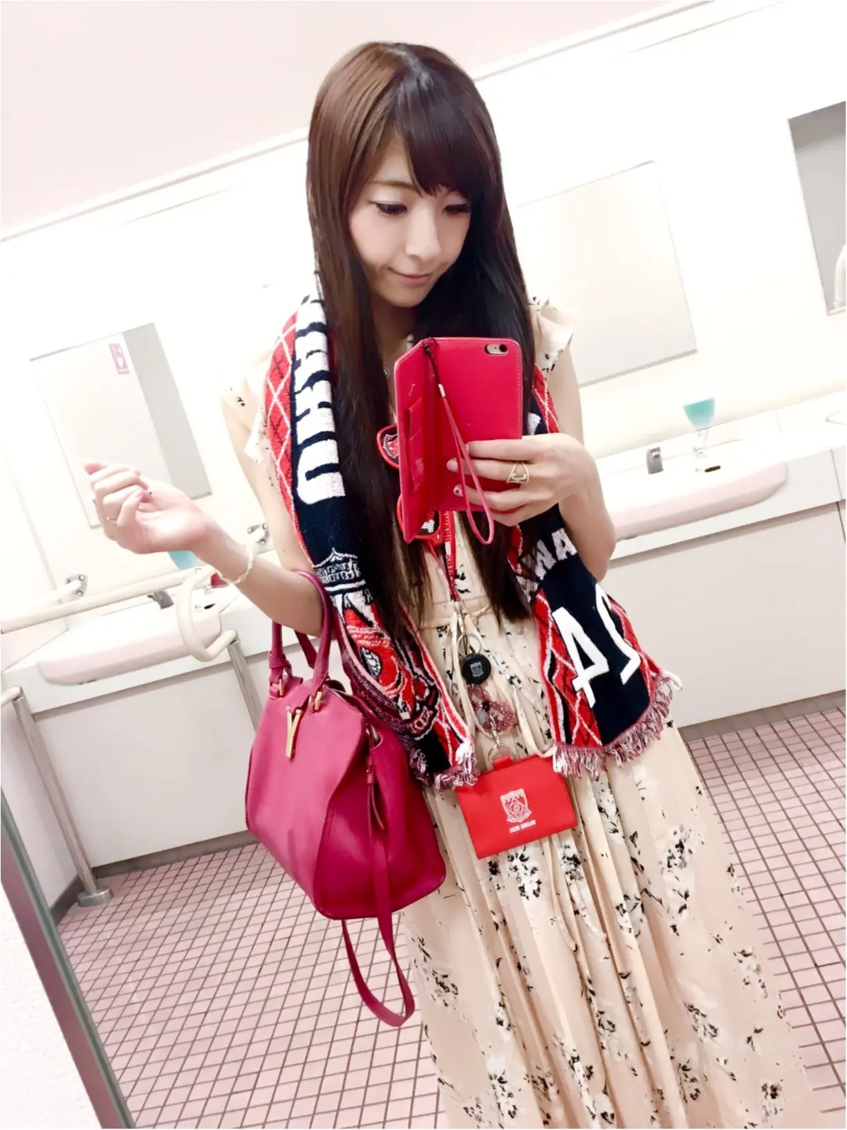 ♡【浦和レッズサポ女】サッカー観戦コーデ♡モアハピ◡̈のぞみ♡_10