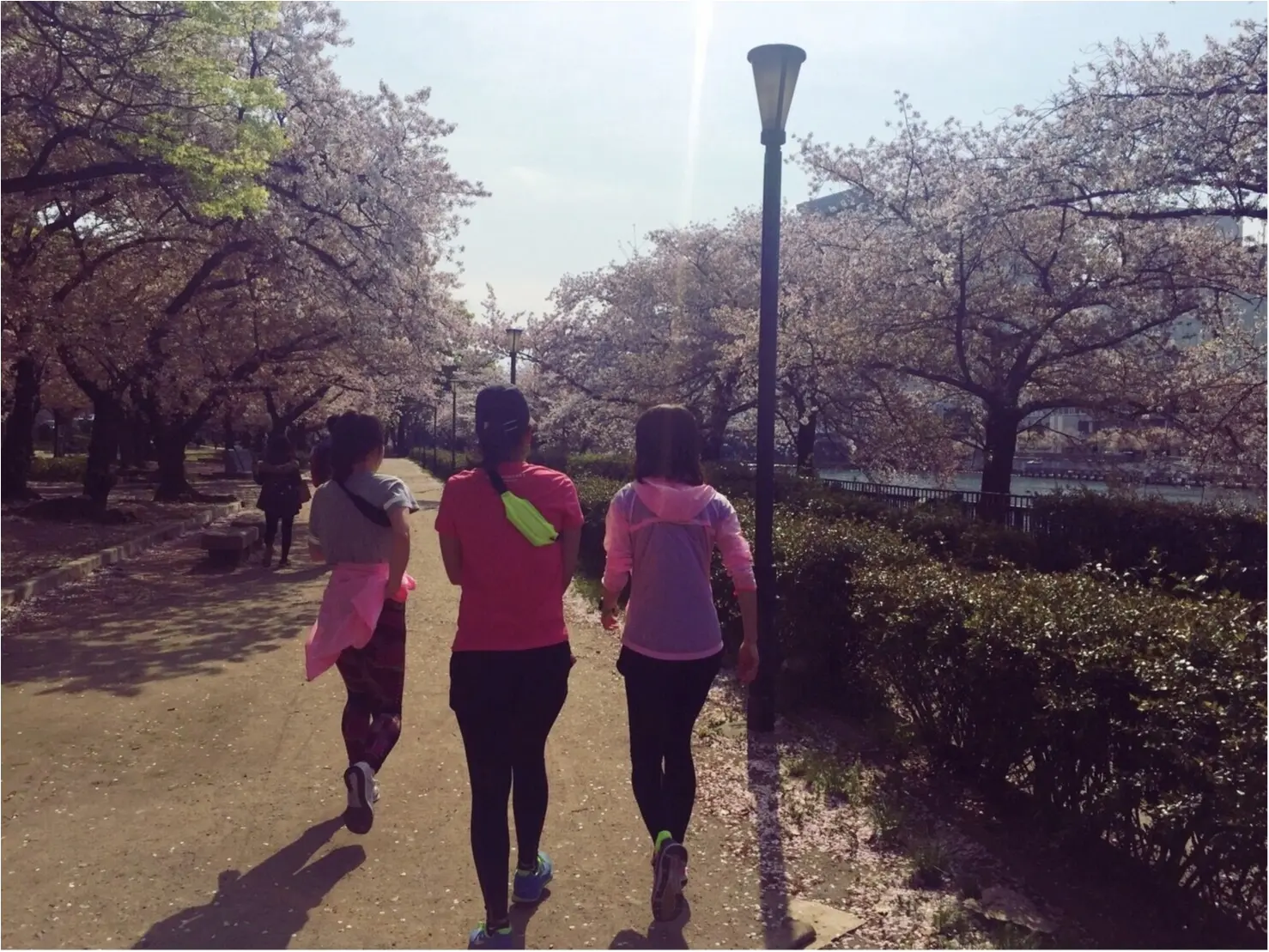 ドレスコードは《something PINK》季節限定のランニングの楽しみ方★_5