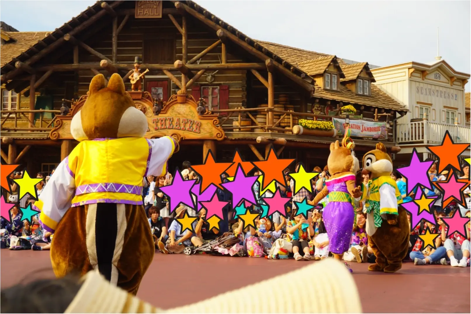☺︎♡七夕disneyレポ(*^^*)✨パレードのキャラクターたちがめちゃかわいい♡_8