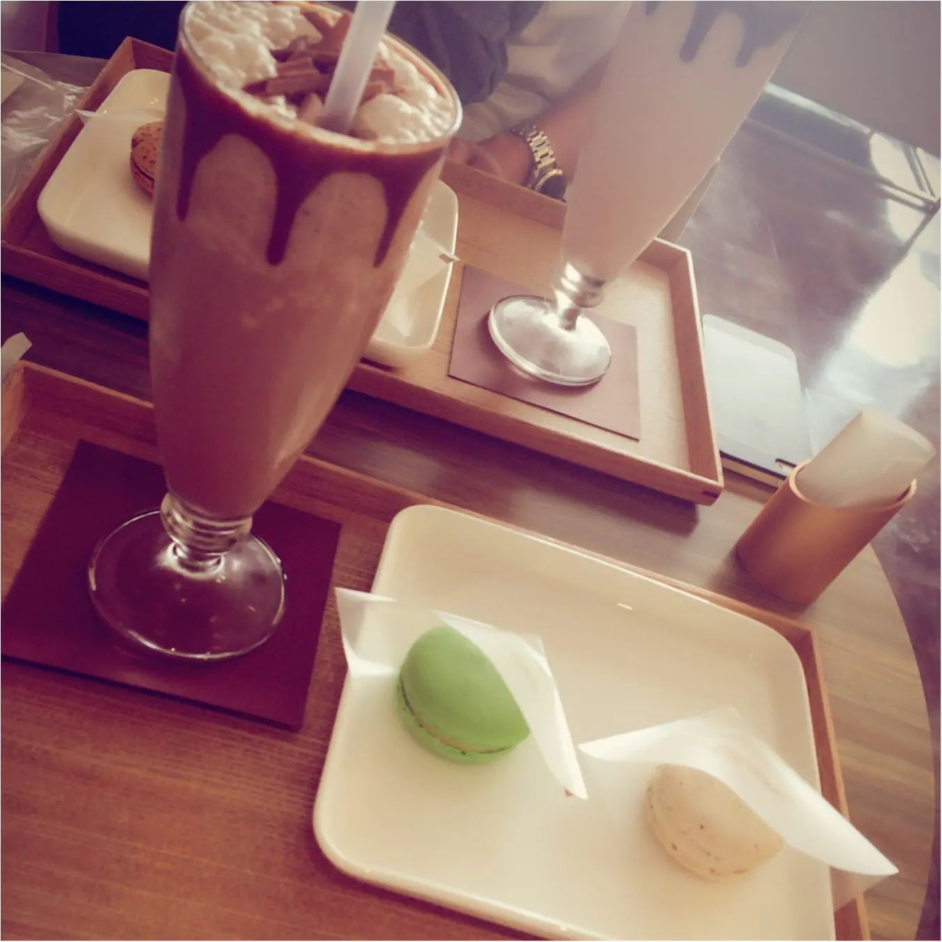 暑いけど、リンツのチョコは大好き‼︎自由が丘にあるリンツのカフェに行ってみた^ ^_1