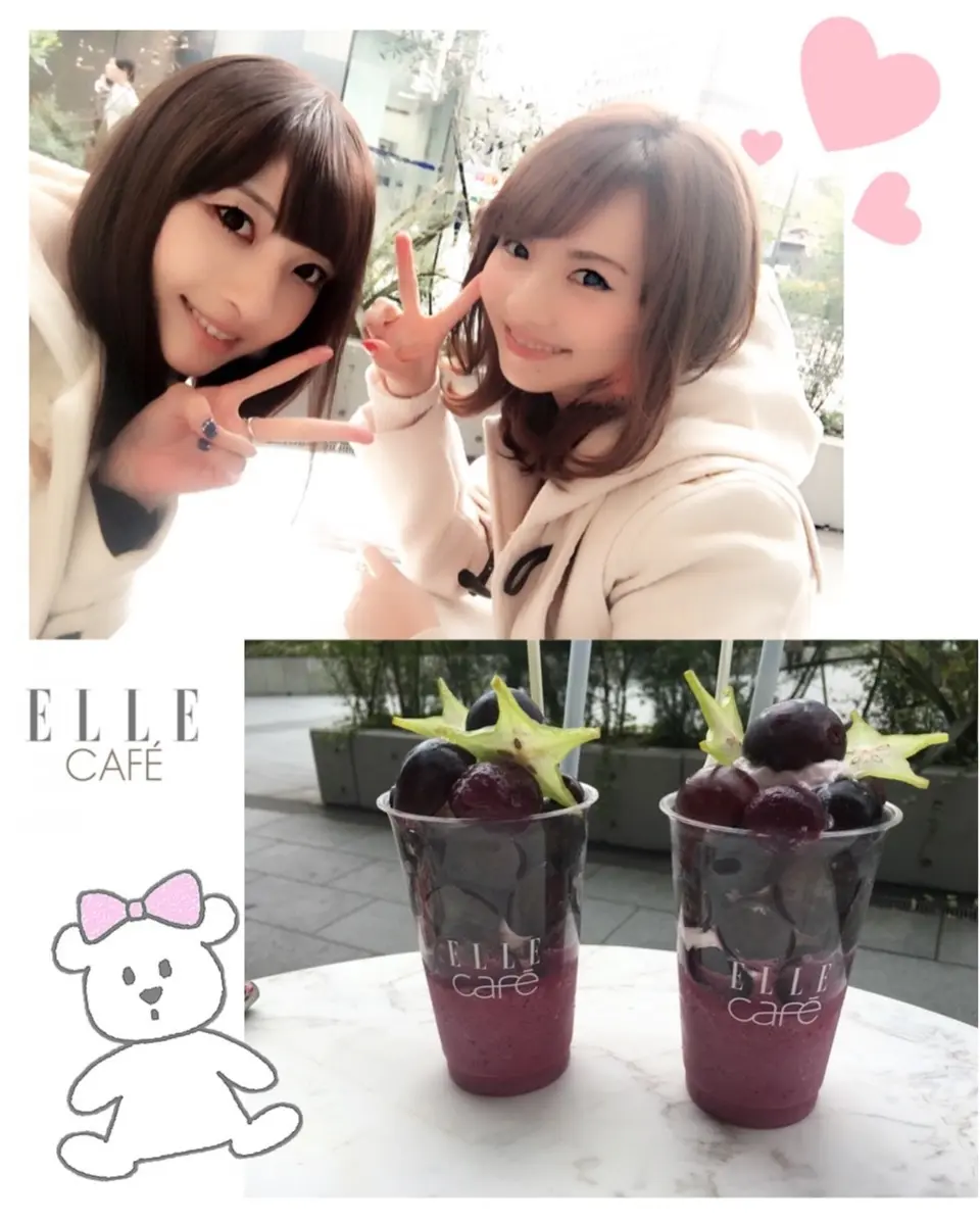 ♡11/11グランドオープン【ELLE café 青山店】プレオープンへ♡モアハピ◡̈のぞみ♡_1
