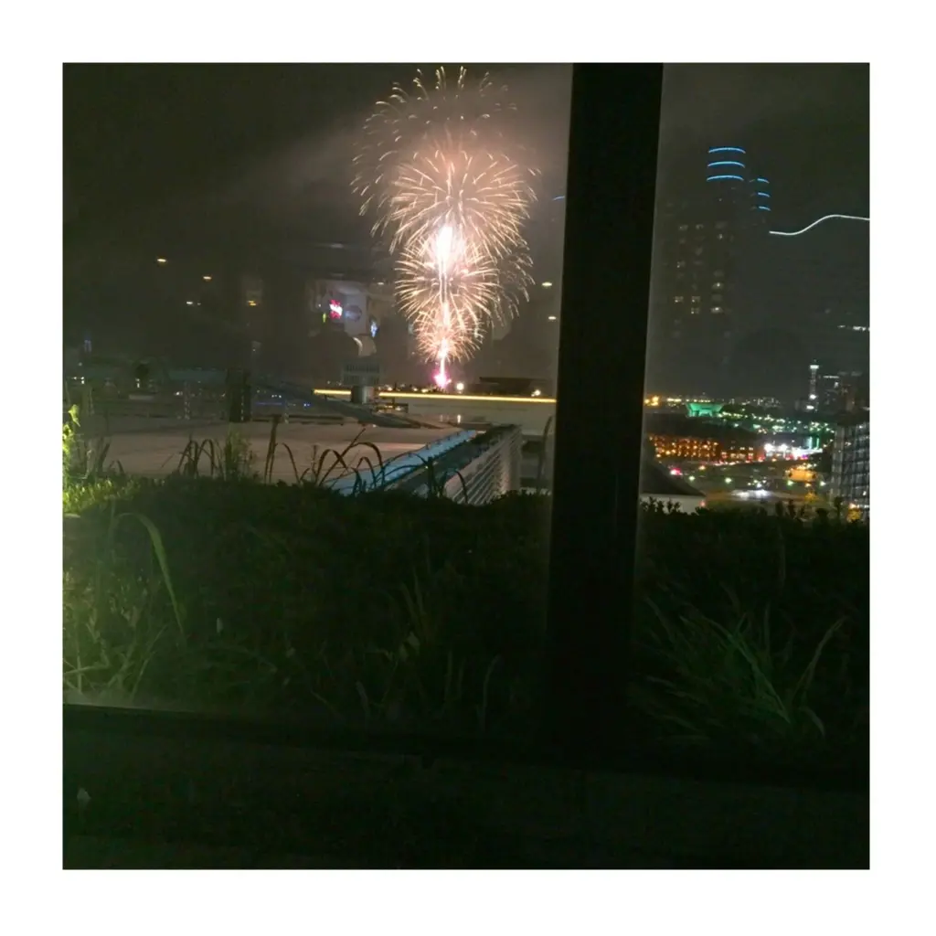 花火が見れちゃうかも*横浜みなとみらい*万葉の湯へ行ってみよう*_6