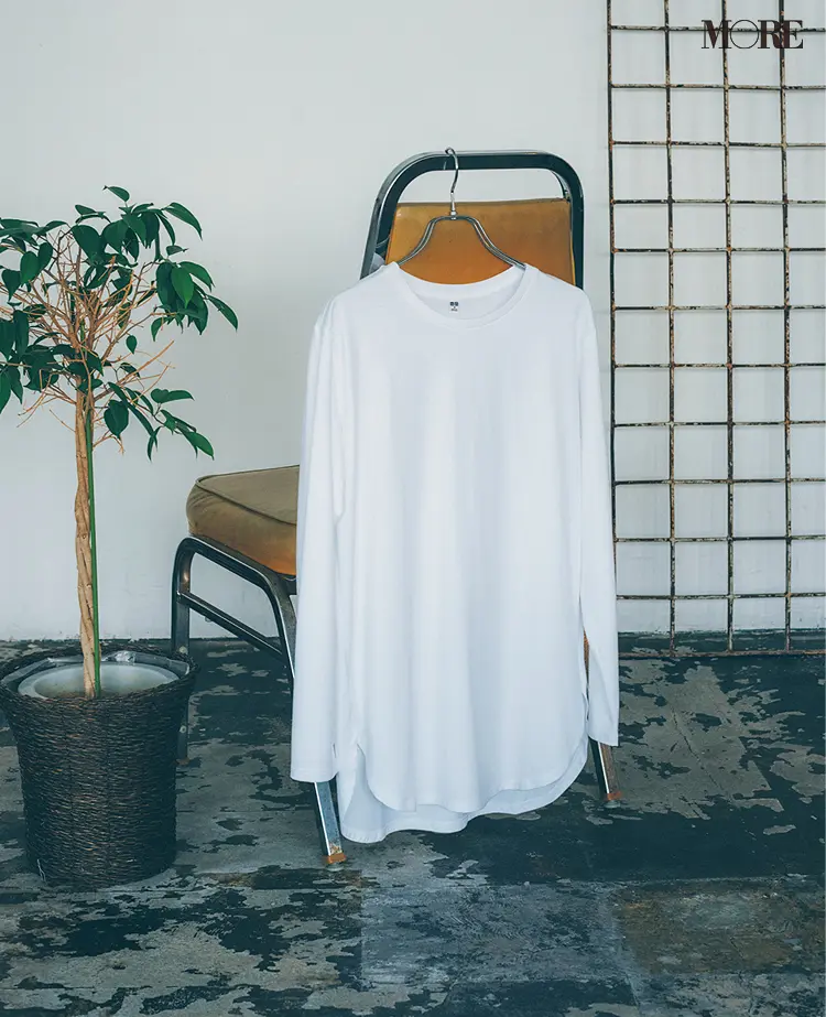 スタイリスト石田綾さんが推すユニクロのTシャツ