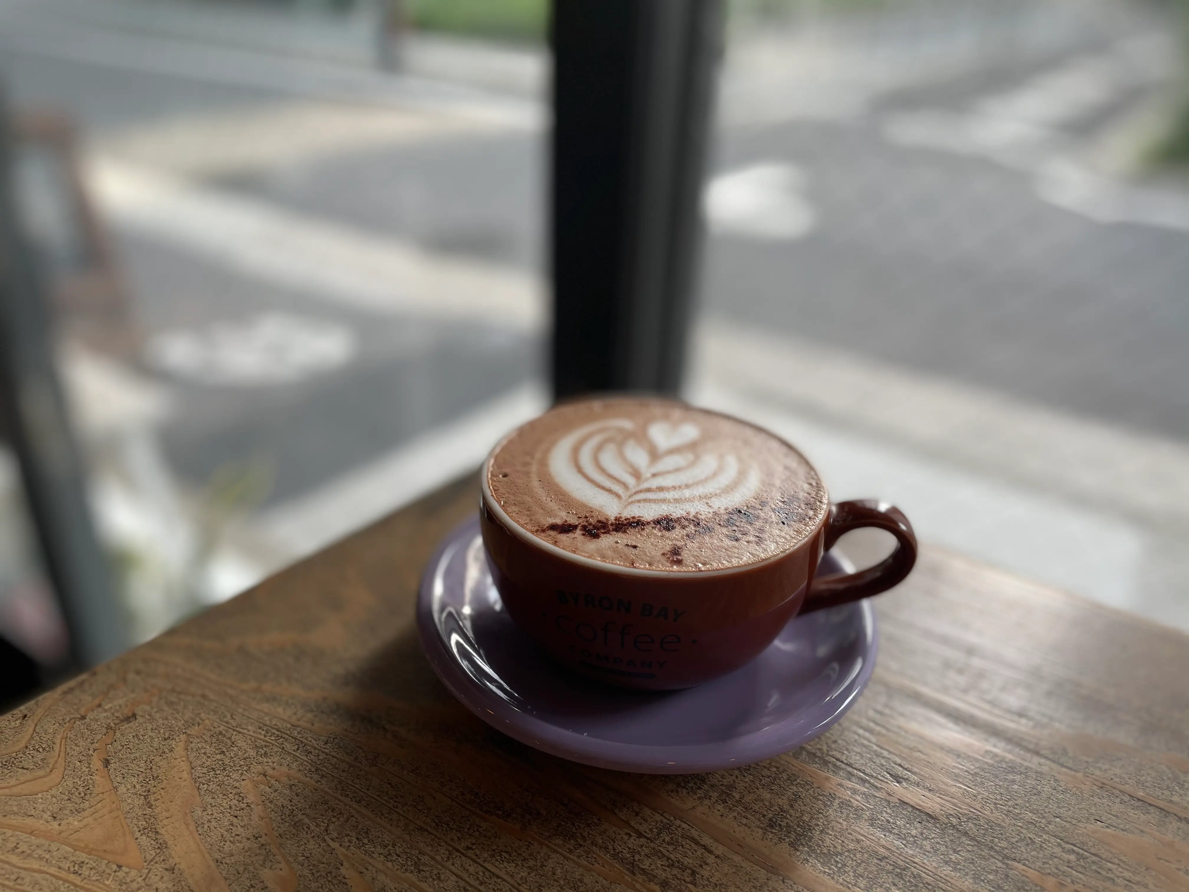 バイロンベイコーヒーのカフェモカ