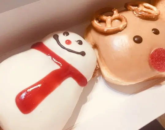 札幌でも食べれるようになりました【クリスピークリームドーナツ】の冬の新作いただきました!!!_1