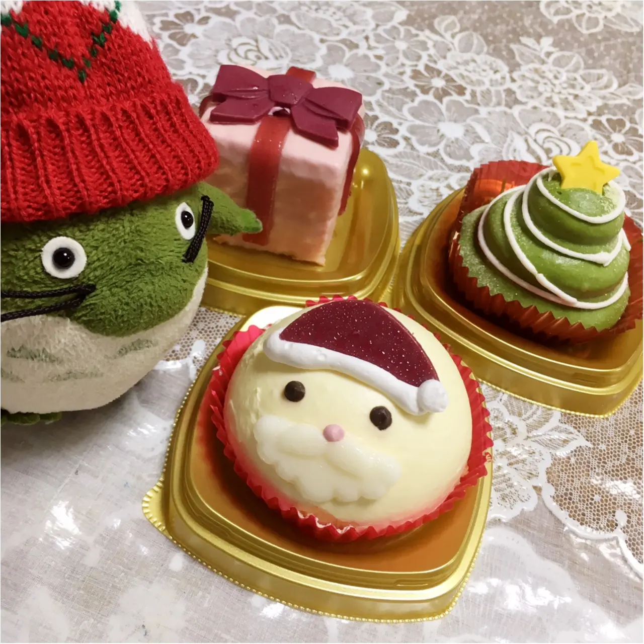 【コンビニスイーツ】インスタ映え間違いなし♡かわいいクリスマスケーキに大注目!【セブンイレブン】_3