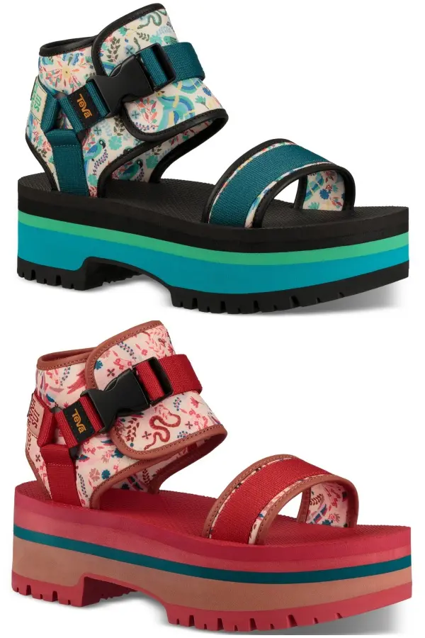 『Teva』が『アナ スイ』と初コラボ☆ ロマンティックな本格スポサンが誕生!_2