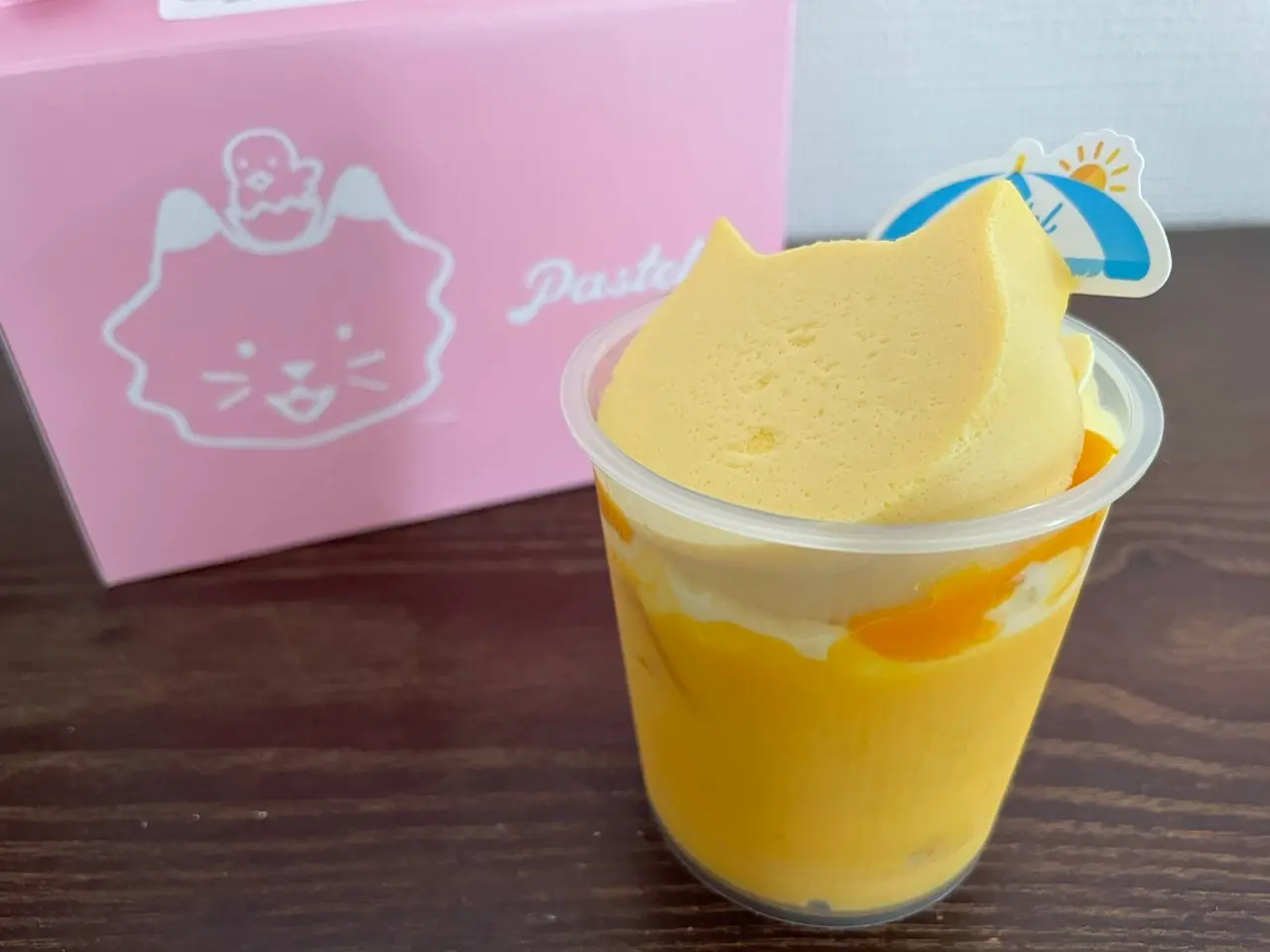 【Pastel × ねこねこチーズケーキ】夏限定のマンゴー尽くしコラボ「にゃんチープリン」が登場!_4