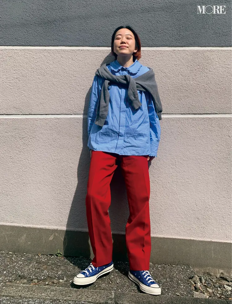 着たい服に合わせて髪を切るというスタイリスト高野麻子さん