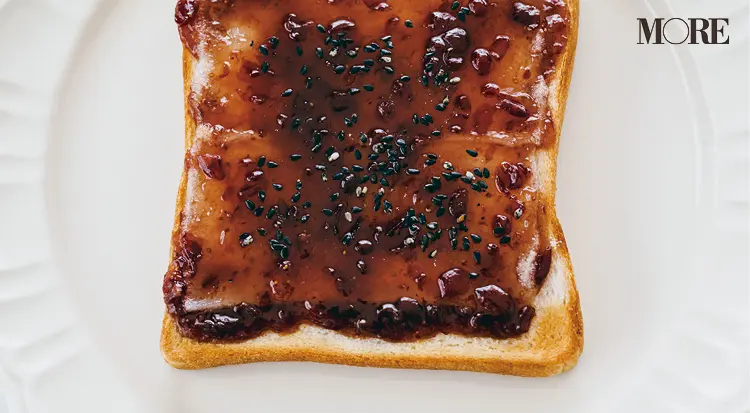 あまおうの苺あんバターが絶品! パンに塗ると苺大福のような味に!! 食パンにもちを乗せて「いちごあんバターもち」にアレンジするのと超絶うまい♡ _1