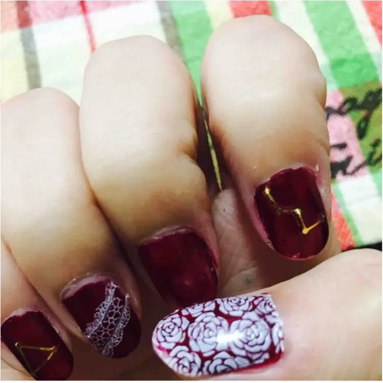 不器用な私でもできた!100均アイテムを使った簡単!かわいい!セルフネイル!_5