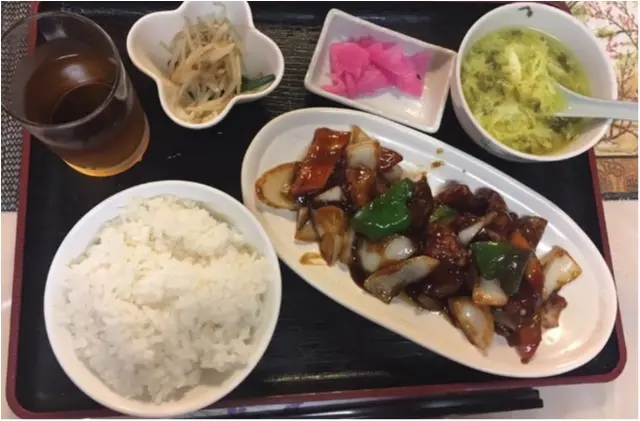 東京で出会ったキタナシュラン★雰囲気あるお店で黒酢あん定食を_5