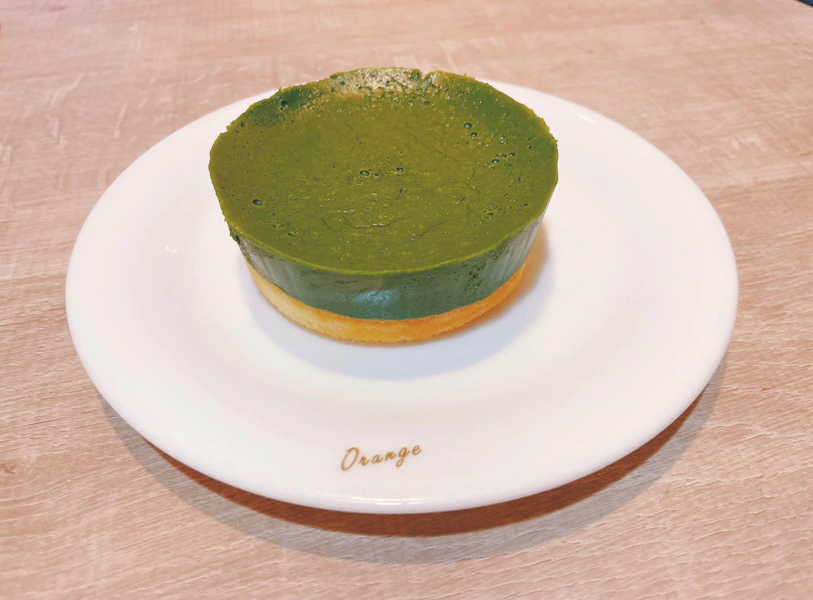 無印良品の抹茶ケーキ