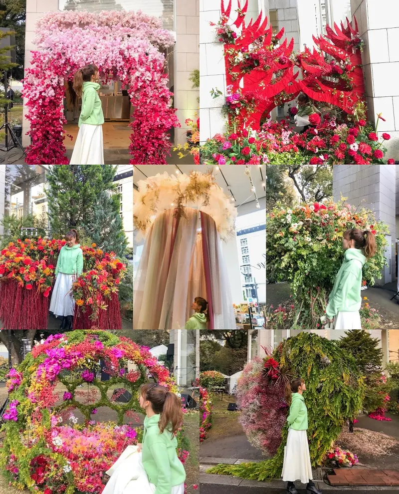 カメラ女子、お花好き集合! 「日比谷花壇 日比谷公園店」に、3日間限定のフラワーフォトスポットが登場中♡ _2