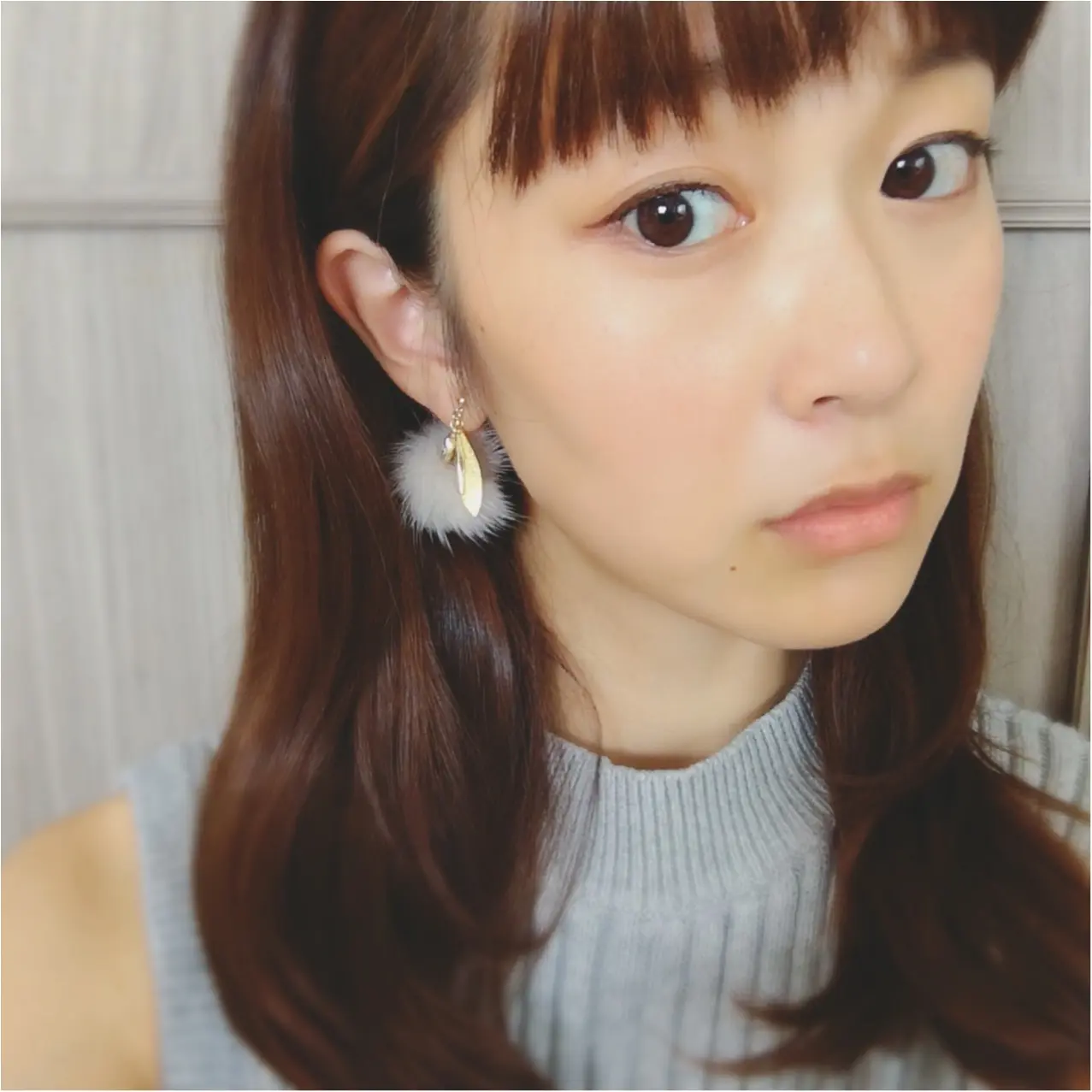 【レシピ公開】つけるだけで可愛さUP❤️秋のオシャレに欠かせない《ファーイヤリング》をハンドメイド◌⑅⃝*॰ॱ_8